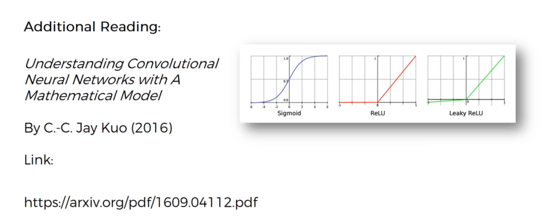 Understanding Convolutional Neural Networks with A Mathematical Model